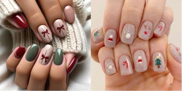 The Most Beautiful Christmas Nail Designs to Welcome the Festive Season
