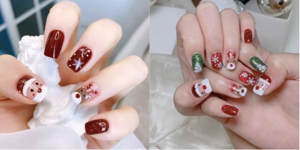 The Most Beautiful Christmas Nail Designs to Welcome the Festive Season
