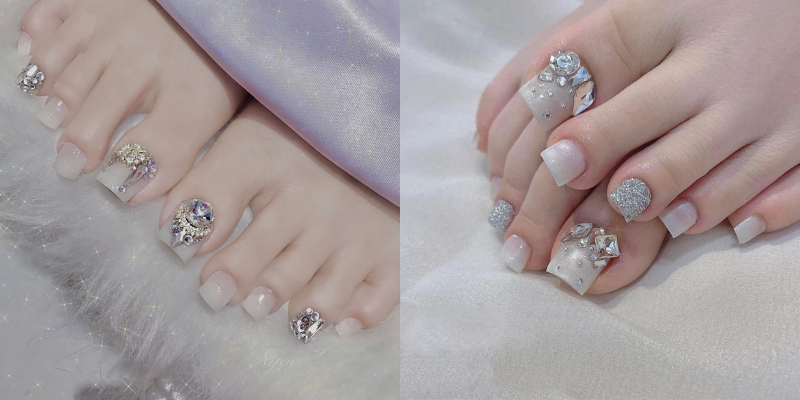 A Collection of Luxurious and Elegant Pedicure Nail Designs