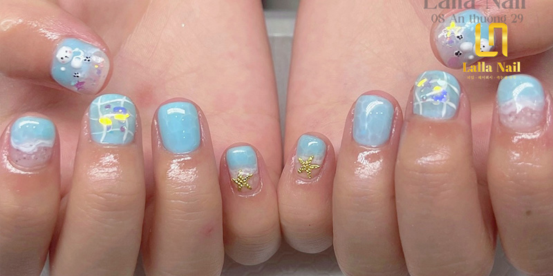 Lalla Nail Da Nang에서 여자아이들이 좋아할 어린이 네일 컬렉션