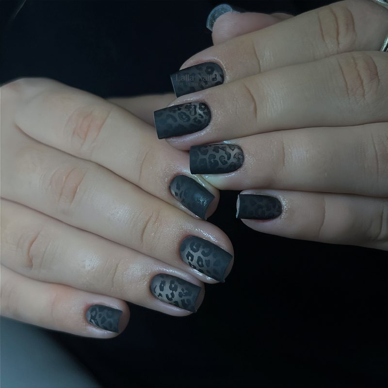 New Leopard Matte Nail Design | Lalla Nail Da Nang 3 3BF75377 E566 473E 93C6 5925CF9B48CE