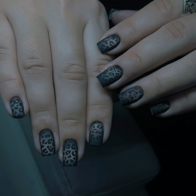 New Leopard Matte Nail Design | Lalla Nail Da Nang 2 A3D10E70 0F64 4E75 A0E6 D719D9FBE7C8